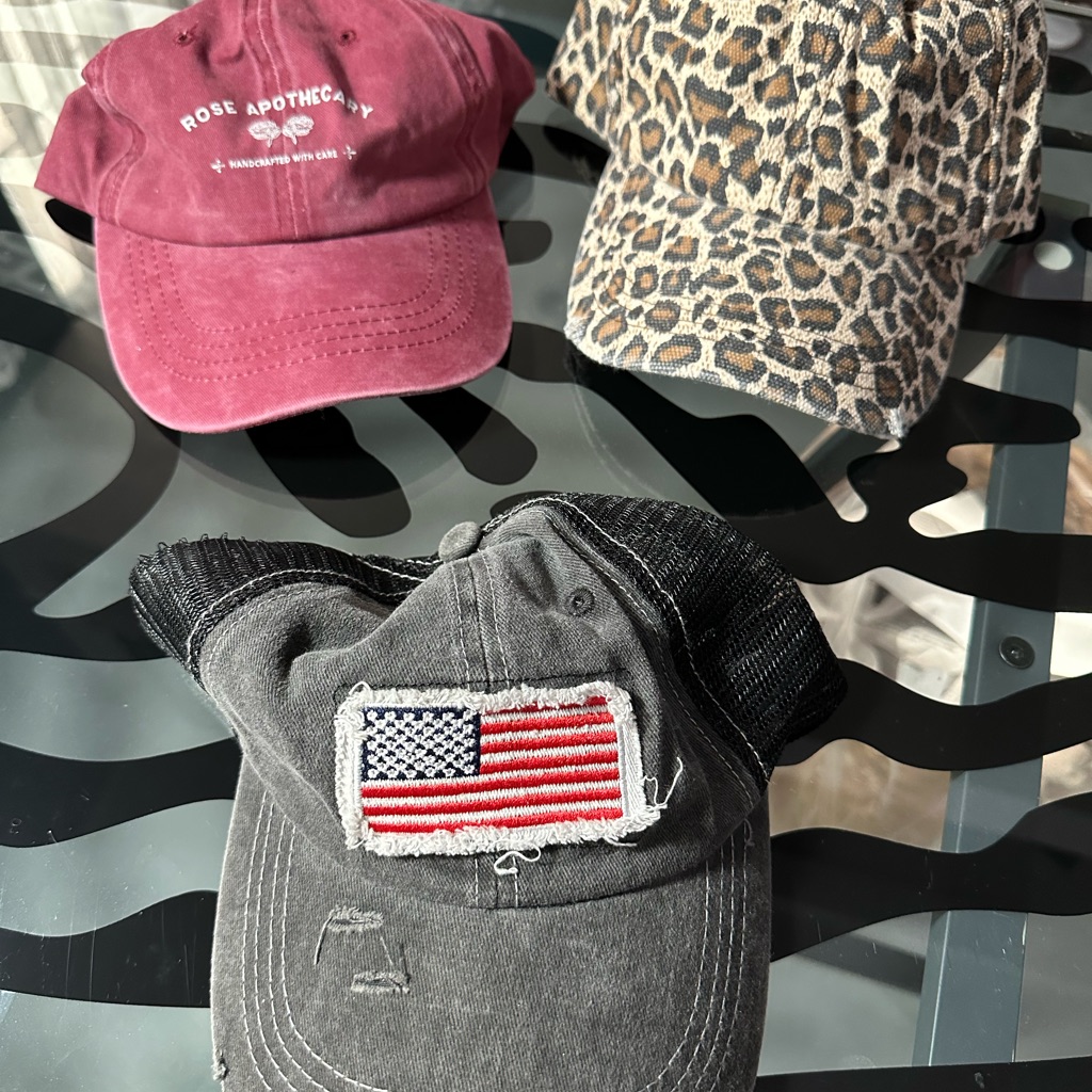 3 Adjustable Caps.